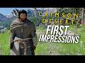 Crimson Desert - Very Early FIRST IMPRESSIONS!