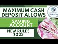 RBI Guidelines: Your Complete Guide to Cash Deposits \u0026 Withdrawals in Saving Bank Account