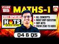 Maths 1 Class 10 IMP Hots Questions | Maths 1 Most IMP Hots Questions MH Board 2026 | By Pravin Sir