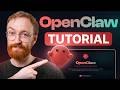 OpenClaw Tutorial for Beginners: How to Use \u0026 Set up OpenClaw (ClawdBot)