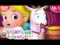 चतुर बकरे (Chatur Bakre - The Clever Goat) - Storytime Adventures Ep. 1 - ChuChu TV Hindi