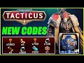 WARHAMMER 40K TACTICUS CODES 2026 - WARHAMMER 40,000 CODES - WARHAMMER 40,000 TACTICUS