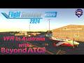 MSFS 2024 | VFR Flying in Australia with Beyond ATC | Carenado B200 |  YBMK - YBRK |