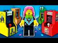 I built a LEGO Video Game ARCADE...