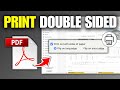How To Print Double Sided PDF File (Step By Step)