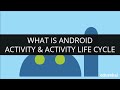 What is Android Activity \u0026 Activity Life Cycle | Android Development Tutorial for Beginners