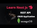 Nest Js | Learn NestJs by building CRUD REST APIs using MongoDb