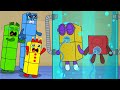 Poor Numberblocks 1 and Numberblocks 2!!! What happened???? - Numberblocks Funny Animation