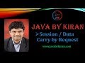 Session / Data Carry by Request-By Kiran Sir-JAVA By Kiran,Pune