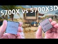 Ryzen 7 5700X vs 5700X3D - Is the \