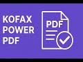 Kofax Power PDF Review | The Ultimate PDF Editor for Business \u0026 Legal Professionals | Icons Infocom