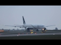 Pakistan International  PIA Boeing 777 PK702 AP-BHW PIA702 taxiing \u0026 takeoff Manchester 20/3/17