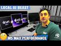 How much faster is the M5 MAX? 🤔 | MBP Local AI Performance TESTED