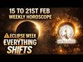 15–21 Weekly Horoscope 🌑 Eclipse Energy Hits! Major Shifts for All 12 Zodiac Signs | Astro Divas