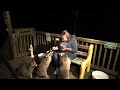Angie gets Mobbed by Raccoons