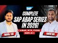 SAP ABAP Complete Series  in 2026 | ABAP, BTP, UI5 FIORI, GEN AI | ABAP Trianing in 2026