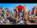 How Used Clothes Become New Fashion: Inside Ralph Lauren’s Textile Recycling Machines (Full Process)