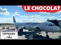 EPIC FOOD in Air France Business Class A321 🇩🇰⇢🇫🇷【4K Copenhagen to Paris】Yummie!
