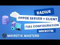 Full ISP PPPoE Router Setup with FreeRADIUS | Bandwidth Control + MikroTik \u0026 D-Link Clients