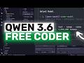Fully FREE Qwen 3.6 Plus + Qwen Code: This FREE AI Coder is ACTUALLY GOOD!