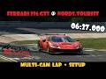 AC Evo | Ferrari 296 GT3 @ Nordschleife Tourist | 6:27.000 | multi-cam lap + setup