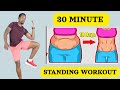 Turn BELLY FAT INTO ABS With This 30-Minute Standing Abs Workout
