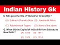 Indian history gk || History  gk questions || Gk for competitive exam