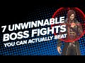 7 Unwinnable Boss Fights You Can Beat If You're Good Enough: Commenter Edition
