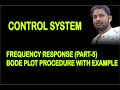FREQUENCY RESPONSE ANALYSIS: How to plot Bode plot: Step by Step with example
