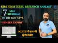 Sensex Expiry Setup Alert! Big Warning for Nifty Sensex Traders | FII DII Data Reveals Something Big