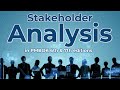 Stakeholder Analysis: Stakeholder Management 2/4