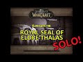 Class Books - Getting the Royal Seal of Eldre'Thalas