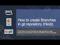 GIT Branches | How to create Branches in Git repository (Hindi)