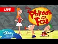 🔴 LIVE! Phineas and Ferb Season 1 Full Episodes! | @disneychannelanimation  ​