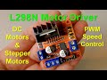 L298n Dual H-Bridge Motor Driver : DC Motors : PWM : Stepper Motors : Eye-On-Stuff