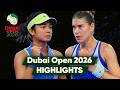 Alexandra Eala vs Sorana Cirstea Dubai Open 2026 Highlights | Eala Latest Match