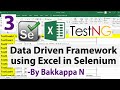 Data Driven Framework in Selenium WebDriver Part 1||Data Driven Framework in Selenium(Apache POI)