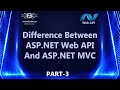 03 | Difference Between ASP.NET Web API And ASP.NET MVC | Web API vs MVC | ASP.NET (Hindi/Urdu)