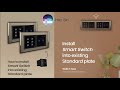 SmartiQo Wifi Modular  Touch Switches | Wifi based Wireless | ALEXA GOOGLE HOME SIRI