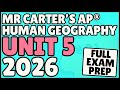 AP Human Geography Unit 5 Review (51-Minute Study Session) - Mr Carter's Guides