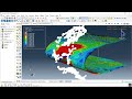 Simulatio bird strike impact with SPH method to the composite blade in Abaqus