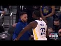 Draymond Green leaves game after only 7 seconds