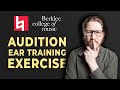 Can You Do This Berklee College of Music Audition Exercise?