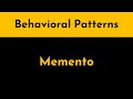 The Memento Pattern Explained and Implemented in Java | Behavioral Design Patterns | Geekific