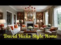 David Hicks Home Interior Designs | Bold British Elegance