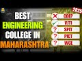 Best Engineering Colleges in Maharashtra | COEP vs VJTI vs SPIT vs PICT vs WCE | #engineeringcollege