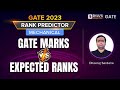 GATE 2023 Mechanical Engineering (ME) | GATE Marks Vs Expected GATE Rank | BYJU'S GATE