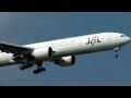 Japan Airlines Boeing 777-300ER (JA737J) landing at NRT/RJAA (Tokyo - Narita) RWY 16L