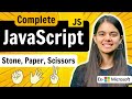 Lecture 10 : MiniProject - Stone, Paper \u0026 Scissors Game | JavaScript Full Course