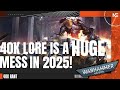 The Absolute STATE of Warhammer 40,000 Writing. A Grimdark Therapy MEGA Rant.